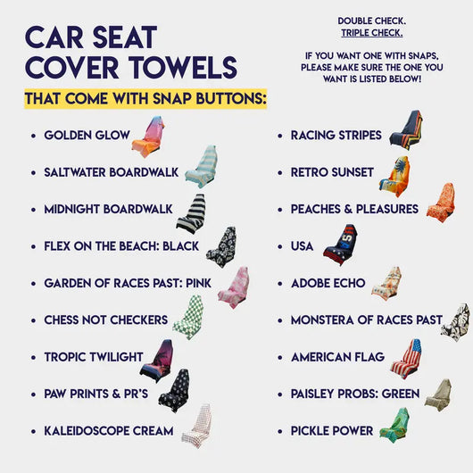 Sprintz™ Car Seat Cover Towel