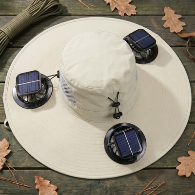 Flexmate Pro - Triple Solar-Fan Cooling Hat (Sales)