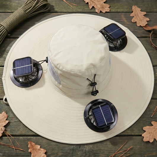 Flexmate Pro - Triple Solar-Fan Cooling Hat (Sales)