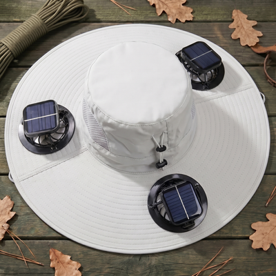 Flexmate Pro - Triple Solar-Fan Cooling Hat (Sales)