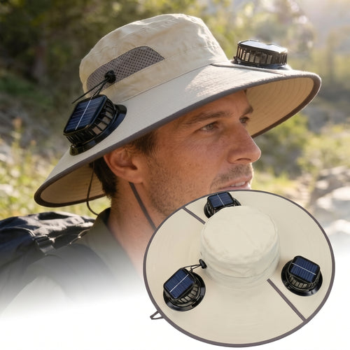 Flexmate Pro - Triple Solar-Fan Cooling Hat (Sales 2)